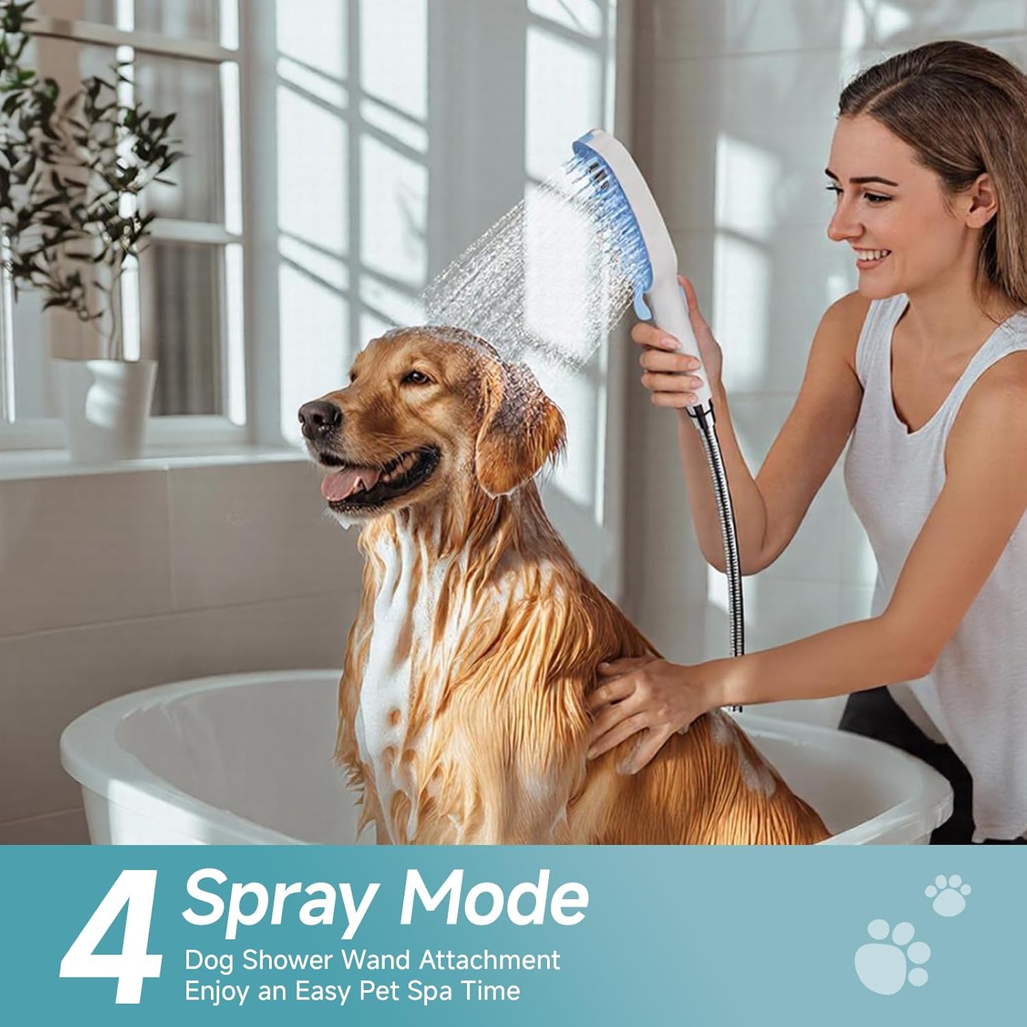 Dog Grooming Massage Shower Head